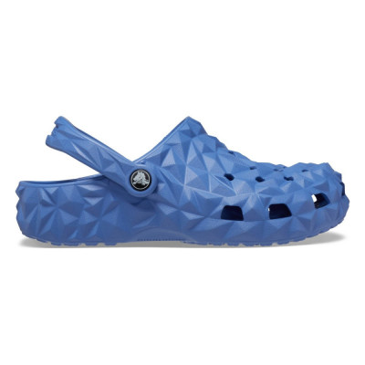 Saboti Crocs Classic Geometric Clog Albastru - Elemental Blue foto