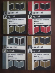 C. E. Eckersley - Essential English for foreign students 4 volume foto