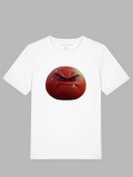 Tricou alb, Stirb, bumbac 100%, Imprimeu grafic, Oem