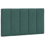 Cumpara ieftin Perna tablie de pat, Hanko, verde, 80 cm, catifea