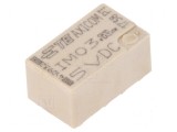 Releu electromagnetic DPDT 5VDC 2A 0,5A/125VAC