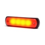 Lampa gabarit LED WAS 1342 12V-24V Rosu