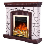 Semineu electric Natali cu Galileo Gold, Art Flame