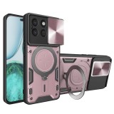 Husa Honor X8c Techsuit CamGuard Pro, roz auriu