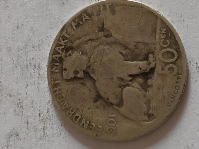 moneda argint 1901 Leopold regele belgienilor foto