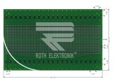 Placă universală dublu față 100x160mm ROTH ELEKTRONIK GMBH