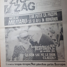 zig zag 10-17 iulie 1990-interviu nicu ceausescu,nicolae militaru
