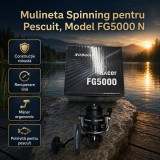 Mulineta Spinning pentru Pescuit, Model FG5000 N