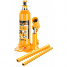 Cric hidraulic Tolsen, tip butelie, suporta maxim 2 tone foto