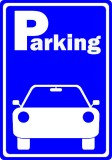 Reserved Parking Sign