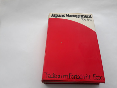 JAPANS MANAGEMENT M Y YOSHINO *GERMANA* RF19/2 foto
