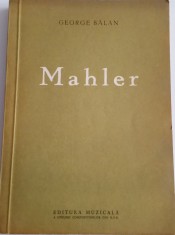 GUSTAV MAHLER - GEORGE BALAN foto