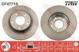 Disc frana PEUGEOT BOXER platou / sasiu (2006 - 2016) TRW DF4771S