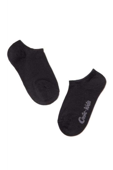 Șosete Scurte (Anclets) din Bumbac, Active Model 000 - Negru, 24-26 (16)