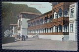 Carte postala, Slanic Moldova, Hotel Cerbu, 1919