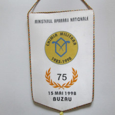 Fanion M.A.N. Chimia Militara 75 ani 1923-1998,lungime=215 mm,latime=145 mm