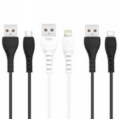 Cablu pentru incarcare 3A Quick Charge si transfer date Micro USB COD: XO-NB-Q165-M