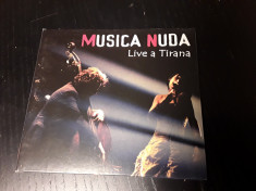 [CDA] Musica Nuda - Live a Tirana - digipak - cd audio original foto