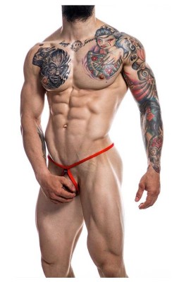 Slip CUT4MEN Loopstring Provocative - Rosu foto