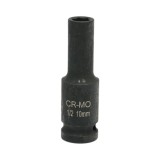 Cheie tubulara de impact lunga 10 mm, 78 mm, 1/2 inch, Cr-Mo Breckner