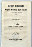 V A Urechia Istoria Romaniloru Biografii Romanesci clasa 2 primara Partea 1 Editura Codresco Gusti Iasi 1859 Principatele Unite
