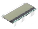 Display LCD Grafic 132x32 FSTN Alb 55x17.5mm 20PIN
