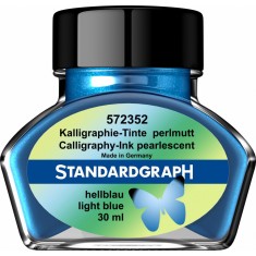 Cerneala perlata caligrafie blue Standardgraph 30 ml