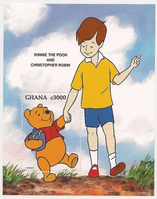 Ghana 1996 Winnie The Pooh, Cartoon, Disney, perf.sheet, MNH AD.006 foto