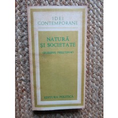 GIUSEPPE PRESTIPINO - NATURA SI SOCIETATE
