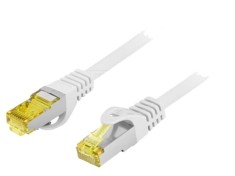 Patch cord LANBERG RJ45 S/FTP Cat 6a LSZH 20m gri