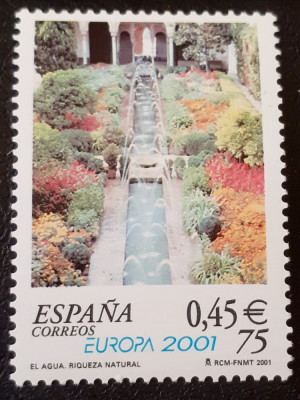 Spania 2001 EUROPA CEPT SERIE 1v. mnh foto