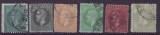 Romania 1872-1906 Lot Carol 1 6 valori