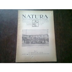 REVISTA NATURA NR.3/1930