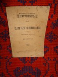 Archibald - Ce am vazut in Romania mica / anectode istorice ( biblioteca ziarului Universul , nr.8 // carte veche , an 1926,103 pagini