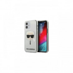 Husa iPhone 12 Mini Karl Lagerfeld Karl's Head Transparent