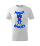 Tricou Personalizat Alb Huggy Wuggy pentru Copii 2