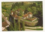 SH1-Carte Postala-ELVETIA- Schloss Hallwil AG , Circulata 1973, Fotografie