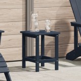 vidaXL Masă Adirondack Bleumarin 38x38x46 cm HDPE