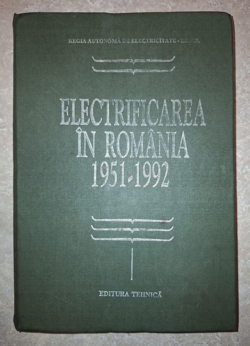Electrificarea in Romania 1951-1992
