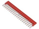 Punte de conectare piste roşie 20 Lăţime 5mm UL94V-0