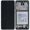 Samsung Galaxy A52 5G (SM-A525F SM-A526B) Capac frontal al modulului de afișare + LCD + digitizer + baterie albastru minunat GH82-25229B