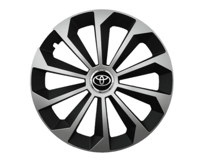 Set 4 capace roti pentru Toyota, model Fame Mix, R15