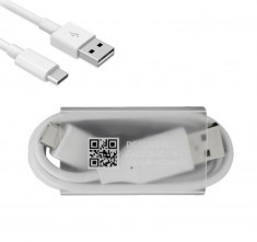 Cablu de date LG G5, DC12WL-G, DC12WK-G, USB to Type C, White foto