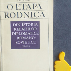 Din istoria relatiilor diplomatice romano-sovietice I M OPrea