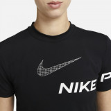 Cumpara ieftin Nike Pro Dri-FIT Women s Short-Sleeve Cropped Graphic Training Top