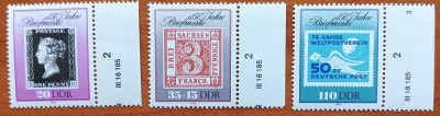 DDR-1979-&amp;#039;&amp;#039; 150 Ani primul timbru&amp;#039;&amp;#039;-Serie complete 3TIMBRE-MNH-Nestampilate foto