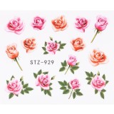 Tatuaj Unghii LUXORISE Flower Spin, STZ-929