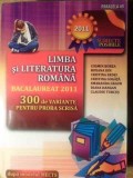 LIMBA SI LITERATURA ROMANA BACALAUREAT 2011. 300 DE VARIANTE PENTRU PROBA SCRISA-COSMIN BORZA, ROXANA DIN S-338788