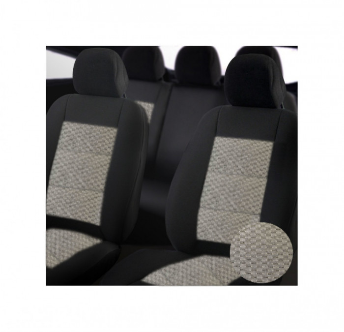 Huse scaune auto universale PREMIUM cu bancheta spate fractionata Cod:F3001-P1 Automotive TrustedCars