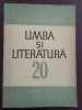 Revista Limba și literatura - Volumul XX (20) - 1969